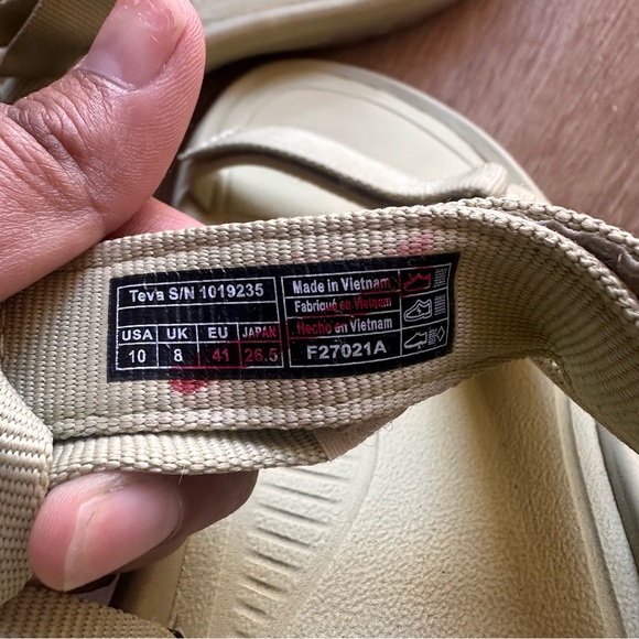 Teva Light sage Strap Sandals - Picture 2 of 8